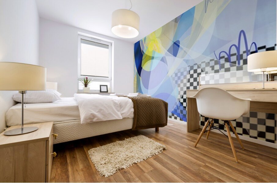 Veils Mural print
