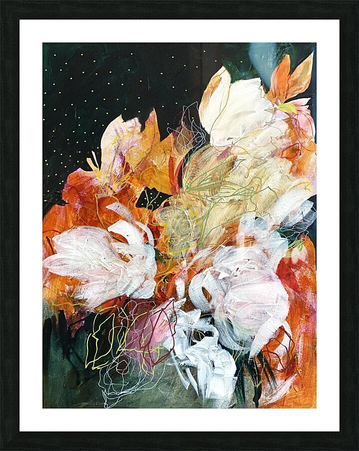 Floriferous Picture Frame Printing