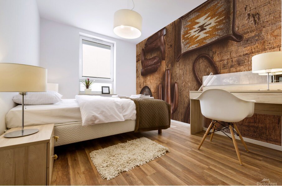 Western Mural print