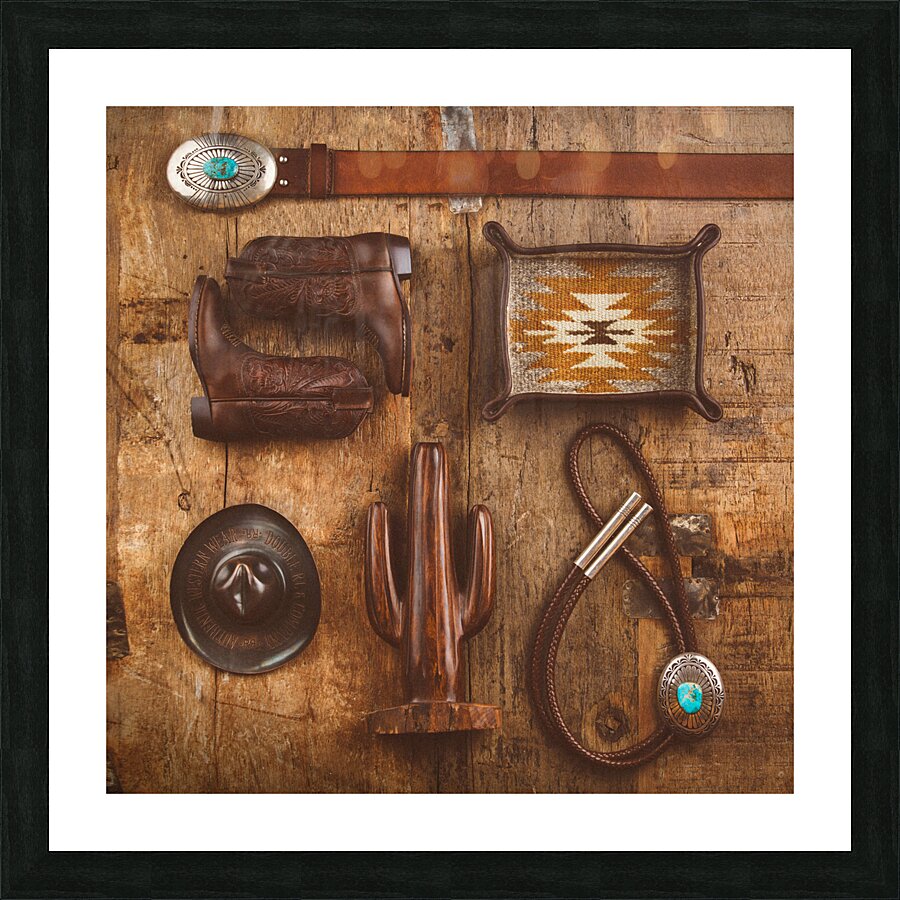 Western Picture Frame print