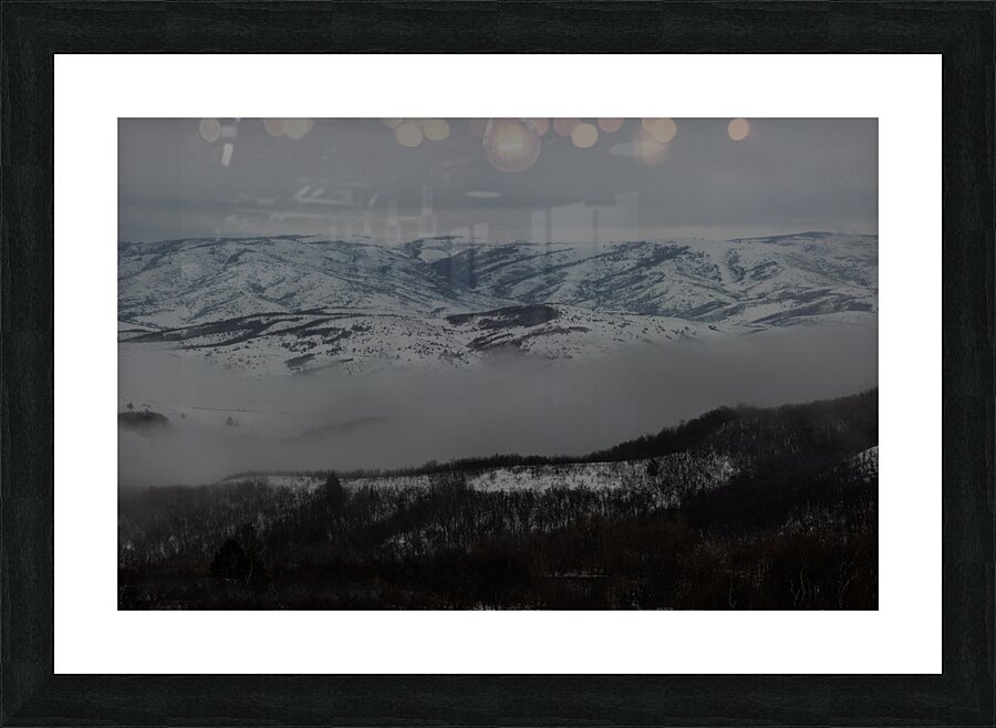 Dreary Day Picture Frame print