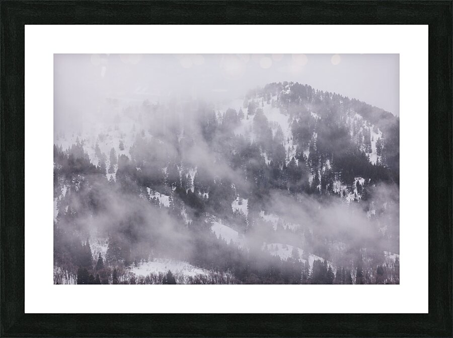 Snowy Day Picture Frame print