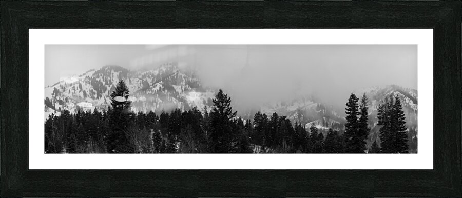 Snowbasin Resort Picture Frame print