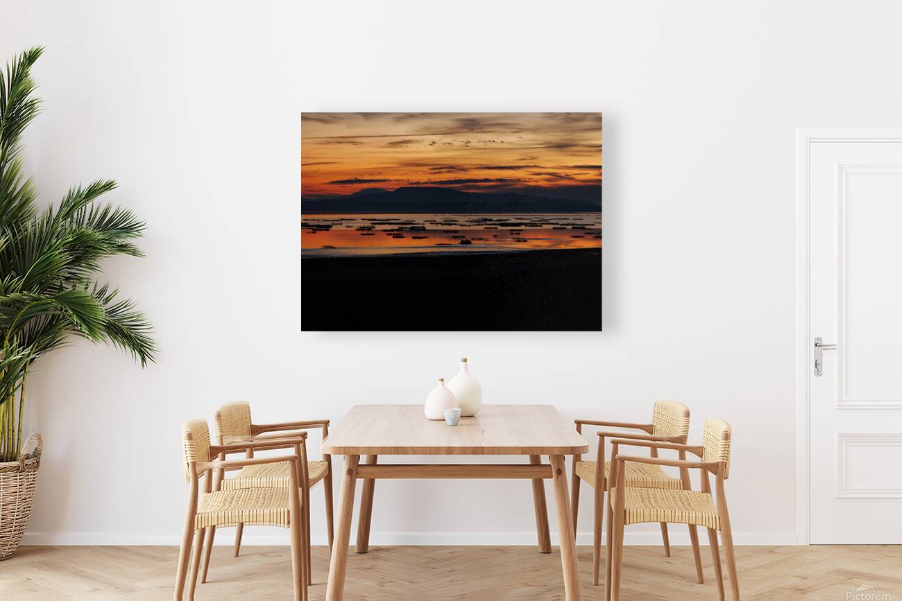 Antelope Island Sunset Reproduction
