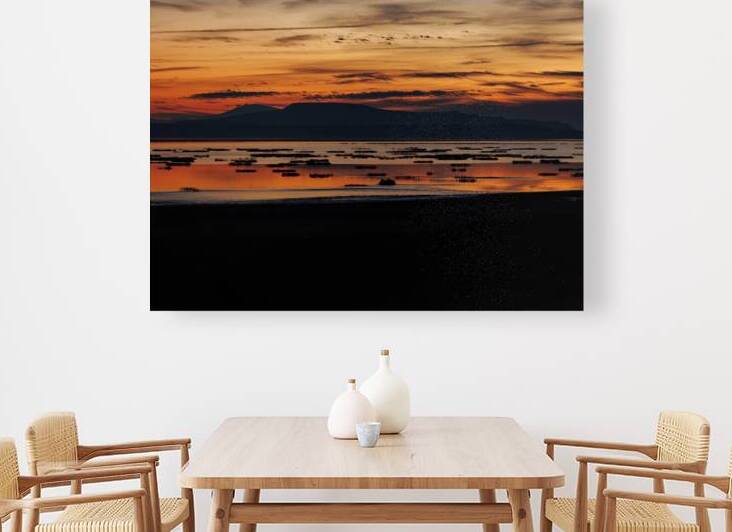 Antelope Island Sunset Reproduction
