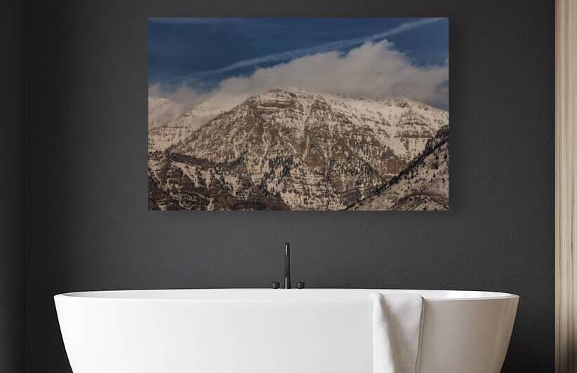 Utah Mountains Reproduction