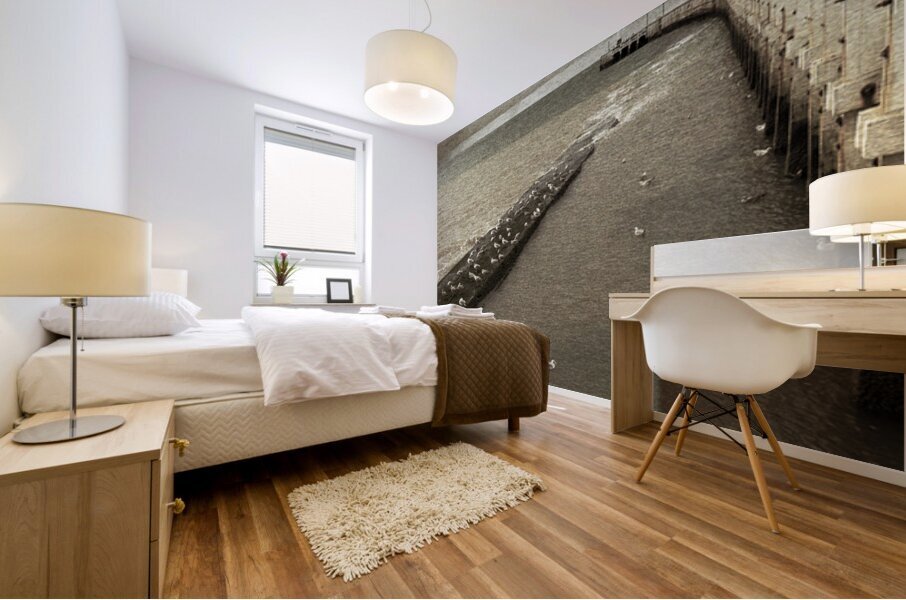 Into the distance Mural print