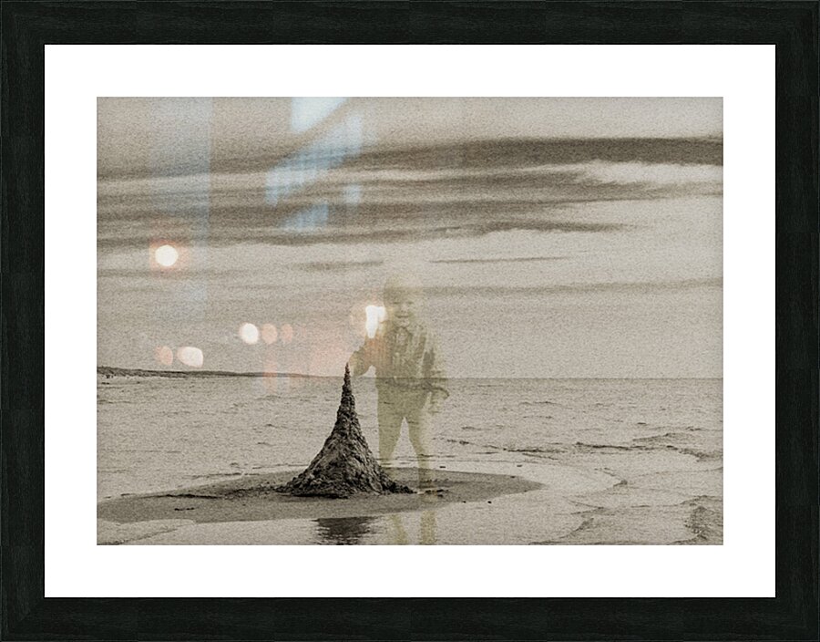 Sandy Time Picture Frame print