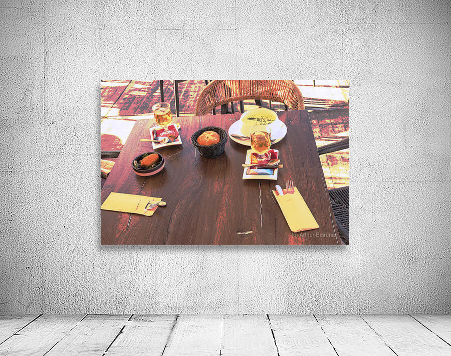 At the table Wall Preview