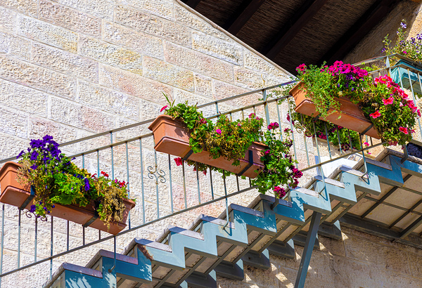Israel Jerusalem old narrow streets of Nahlaot historic neighborhood with many small synagogues Digital Download