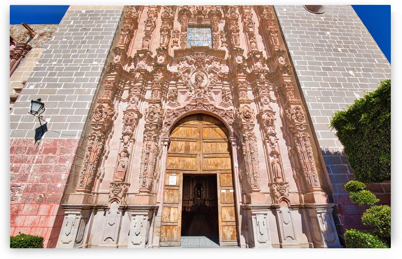 Entrance of the Templo De San Francisco San Francisco Temple i by Elijah Lovkoff