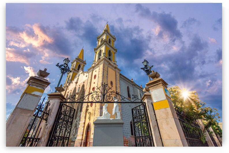 Immaculate Conception Cathedral in Mazatlan historic city center Centro Historico by Elijah Lovkoff