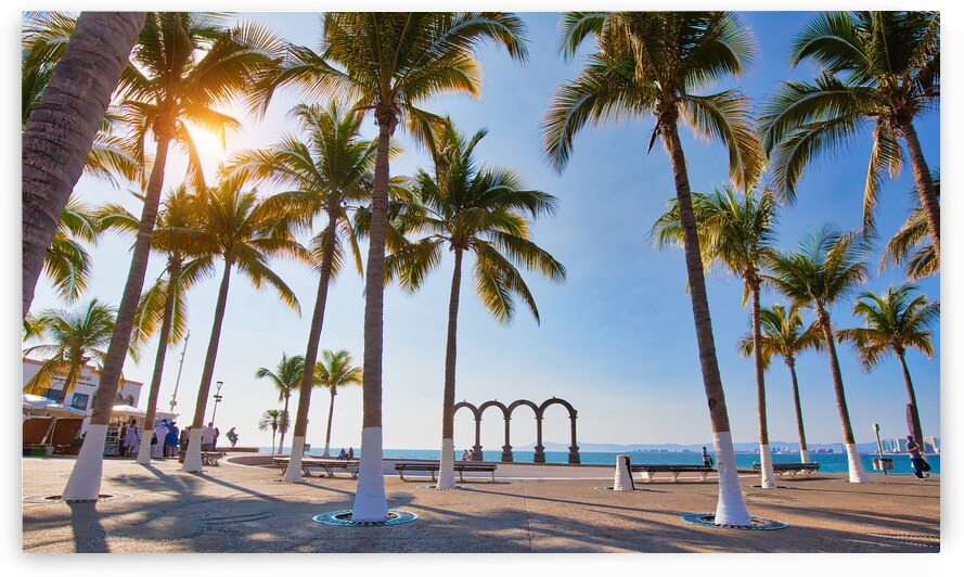 Puerto Vallarta Mexico 20 April 2018: Famous Puerto Vallarta s by Elijah Lovkoff