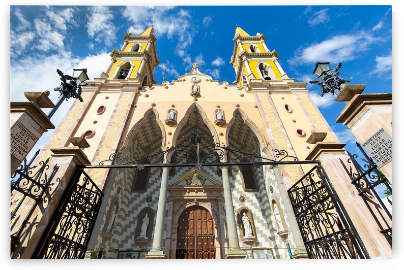 Immaculate Conception Cathedral in Mazatlan historic city center Centro Historico by Elijah Lovkoff