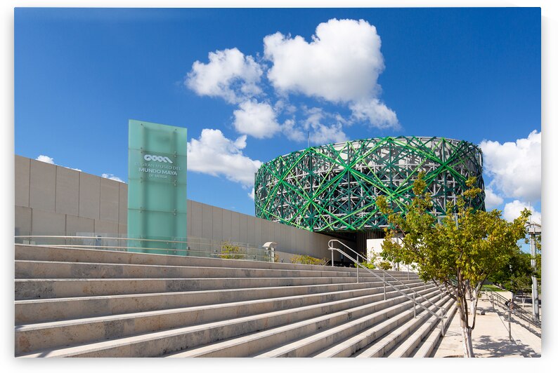 Merida Mexico – 11 February 2020: Mayan World Museum of Meri by Elijah Lovkoff
