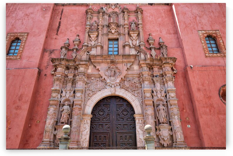 Guanajuato churches in historic city center by Elijah Lovkoff
