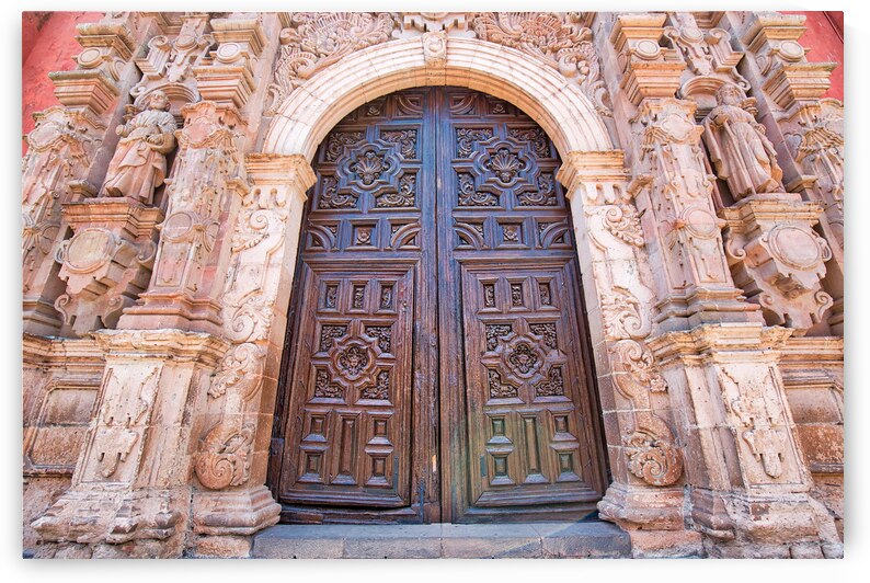 Scenic Guanajuato churches in historic city center by Elijah Lovkoff