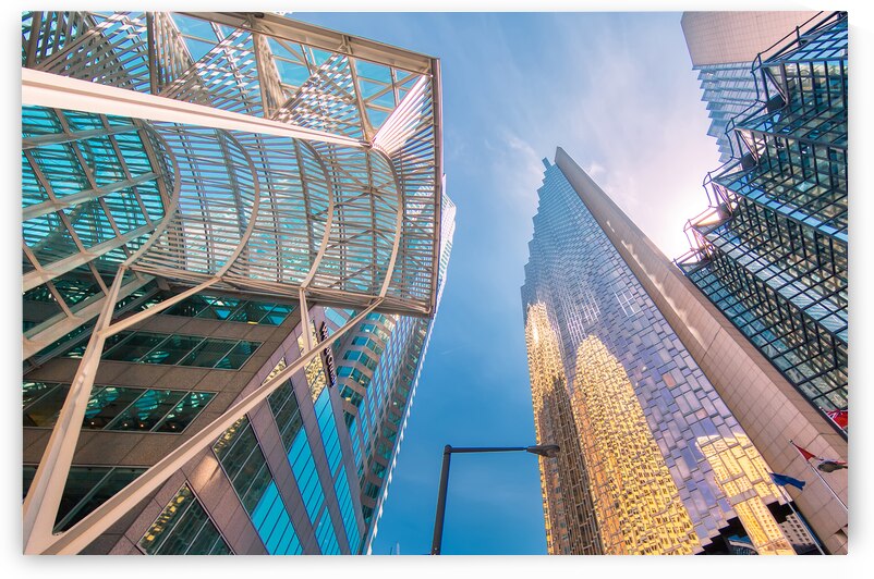 Mexico City Financial center close to Paseo De Reforma and Zocalo by Elijah Lovkoff