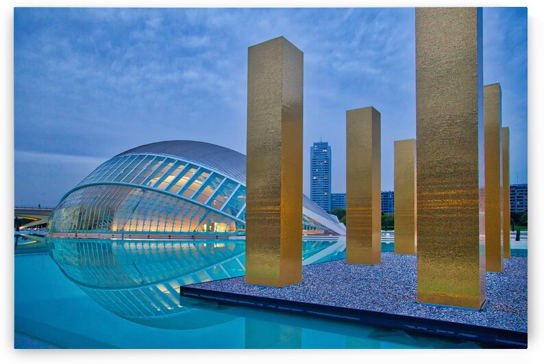 Valencia Spain   October 25 2017: City of Arts Famous archite by Elijah Lovkoff