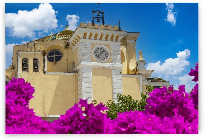 Italy boat tour to beautiful tourism destination Ischia Island near Naples by Elijah Lovkoff