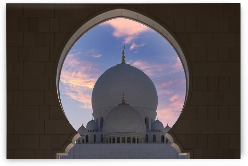 Abu Dhabi Grand Mosque Iconic Landmark and Architectural Marvel of UAE by Elijah Lovkoff