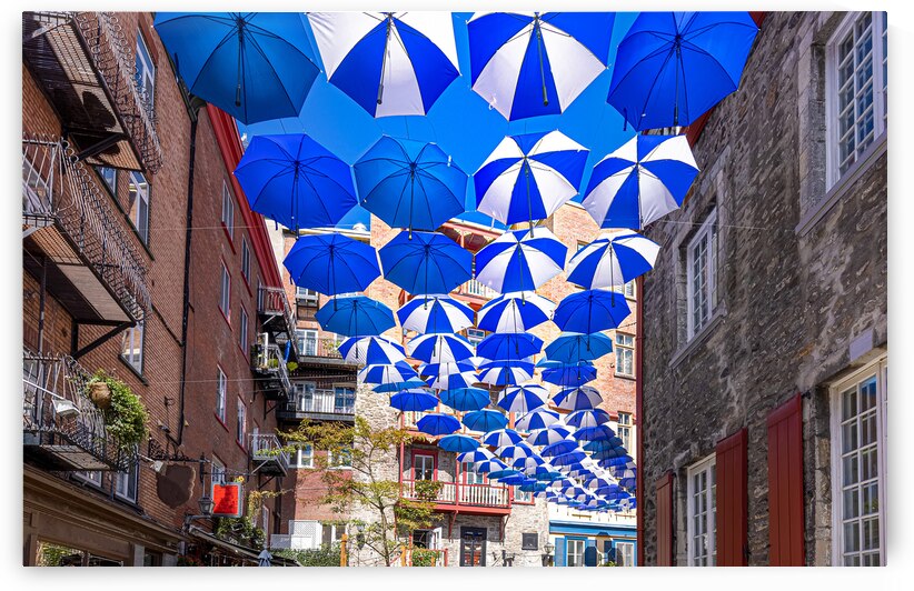 Canada Old Quebec City tourist attractions Petit Champlain lower town and shopping district by Elijah Lovkoff