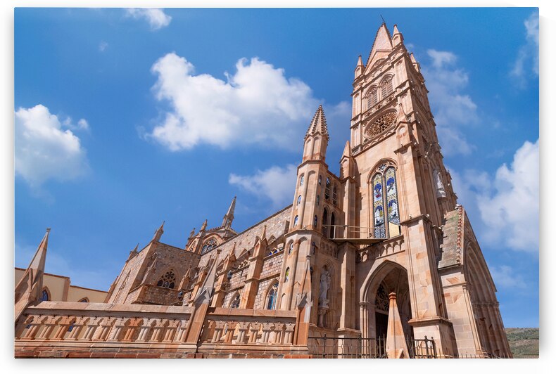 Mexico Zacatecas catholic churches Parish of our Father Jesus in historic colonial center by Elijah Lovkoff