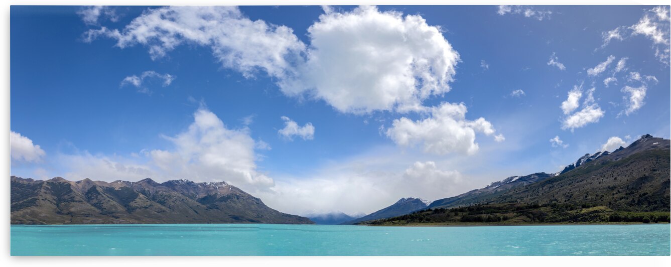 Argentina El Calefate scenic lakes and glacier landscapes of Patagonia National Park by Elijah Lovkoff