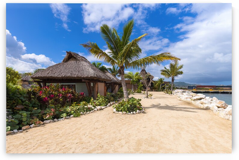 Dominican Republic scenic beaches and resorts of Puerto Plata by Elijah Lovkoff