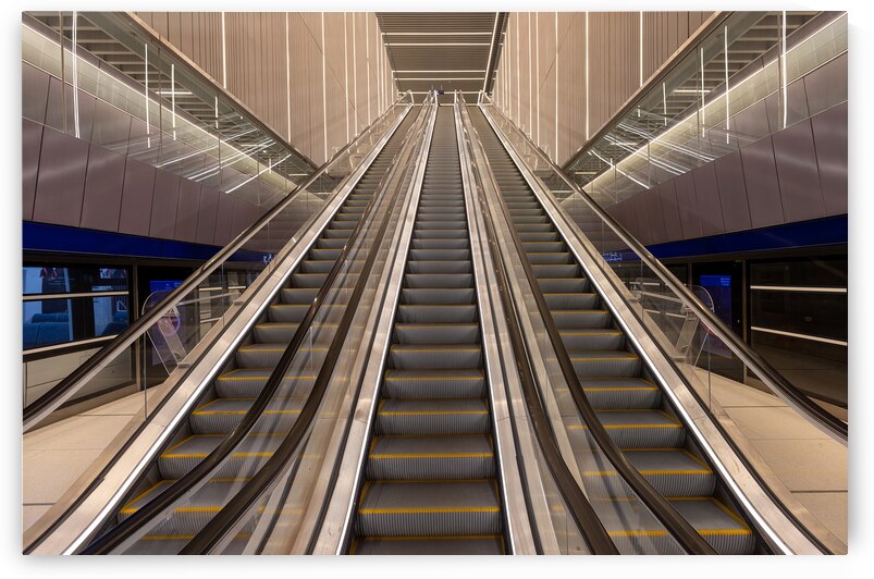 Arlozorov Train Station in Tel Aviv near financial center and business district by Elijah Lovkoff