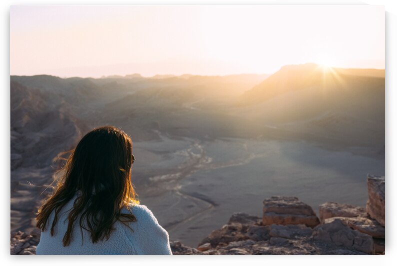 Chile San Pedro de Atacama desert scenic Moon Valley Valle de La Luna landscape by Elijah Lovkoff