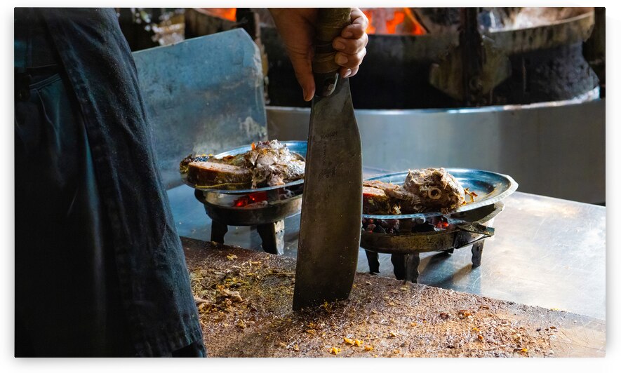 Restaurants and cafes of Buenos Aires serving Argentinian asado meat by Elijah Lovkoff