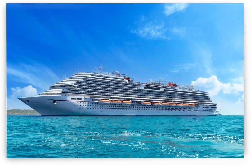 Mexico Cabo San Lucas Los Cabos vacation cruise ship near a beach and tourist destination El Arco by Elijah Lovkoff