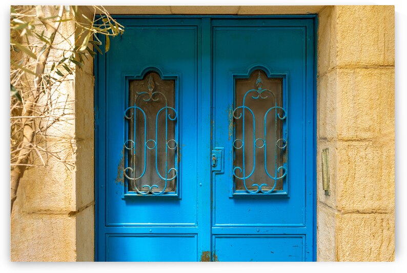 Israel Jerusalem old narrow streets of Nahlaot historic neighborhood with many small synagogues by Elijah Lovkoff