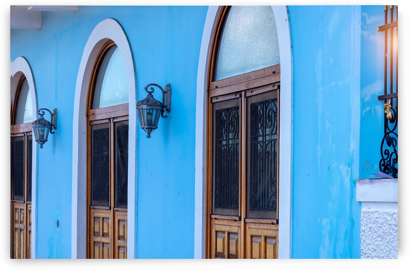 Panama Panama City historic center Casco Viejo colorful streets and colonial architecture by Elijah Lovkoff