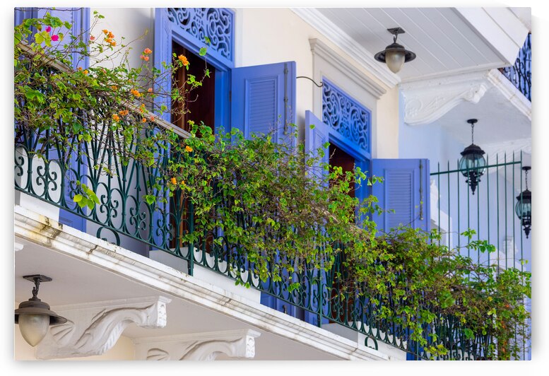 Panama Panama City historic center Casco Viejo colorful streets and colonial architecture by Elijah Lovkoff