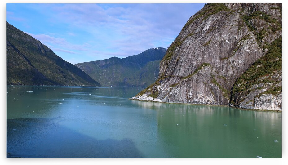Cruise to Alaska Tracy Arm fjord and glacier on the scenic passage with landscapes and views by Elijah Lovkoff