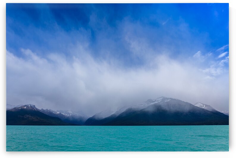 Argentina El Calefate scenic lakes and glacier landscapes of Patagonia National Park by Elijah Lovkoff