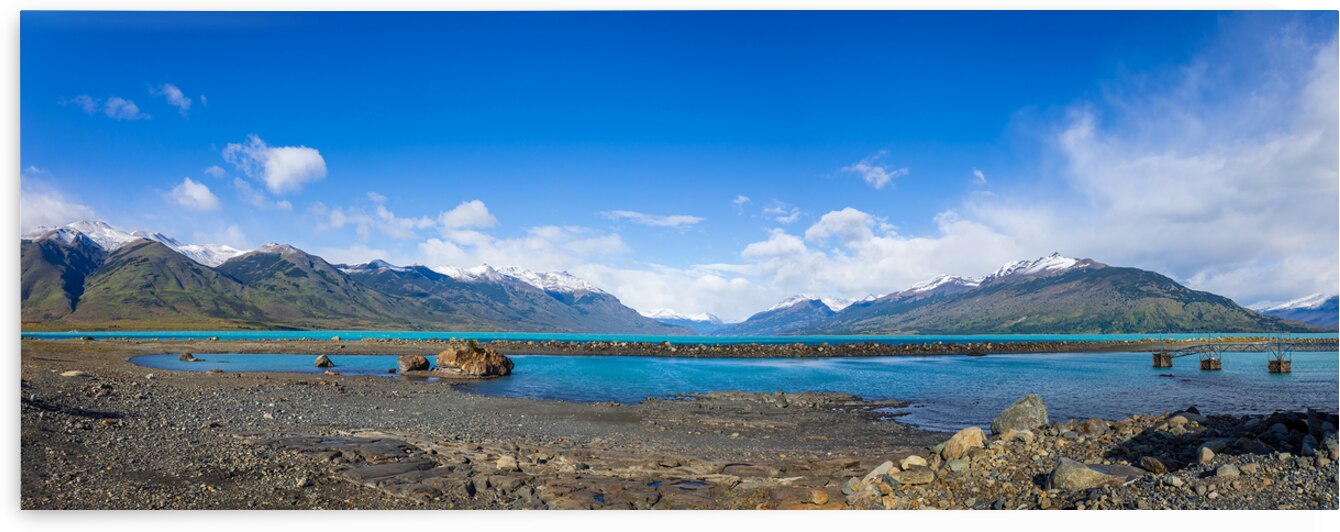 Argentina El Calefate scenic lakes and glacier landscapes of Patagonia National Park by Elijah Lovkoff
