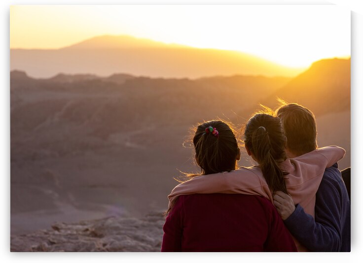 Chile San Pedro de Atacama desert scenic Moon Valley Valle de La Luna landscape by Elijah Lovkoff