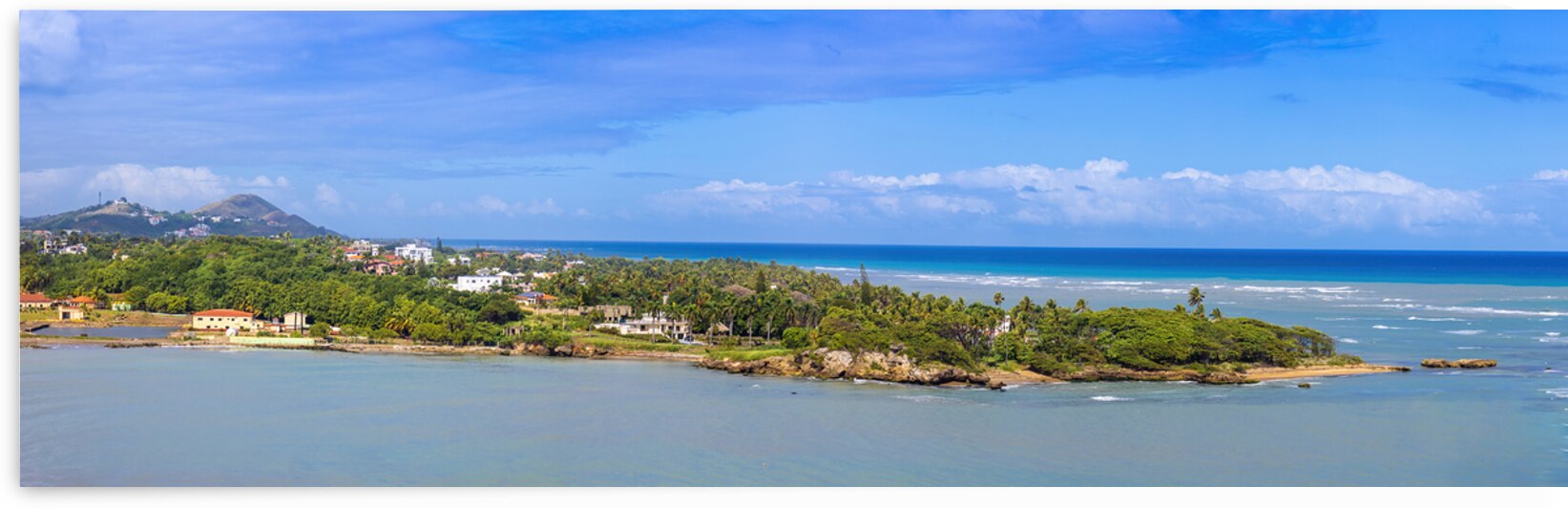 Dominican Republic scenic beaches and resorts of Puerto Plata by Elijah Lovkoff
