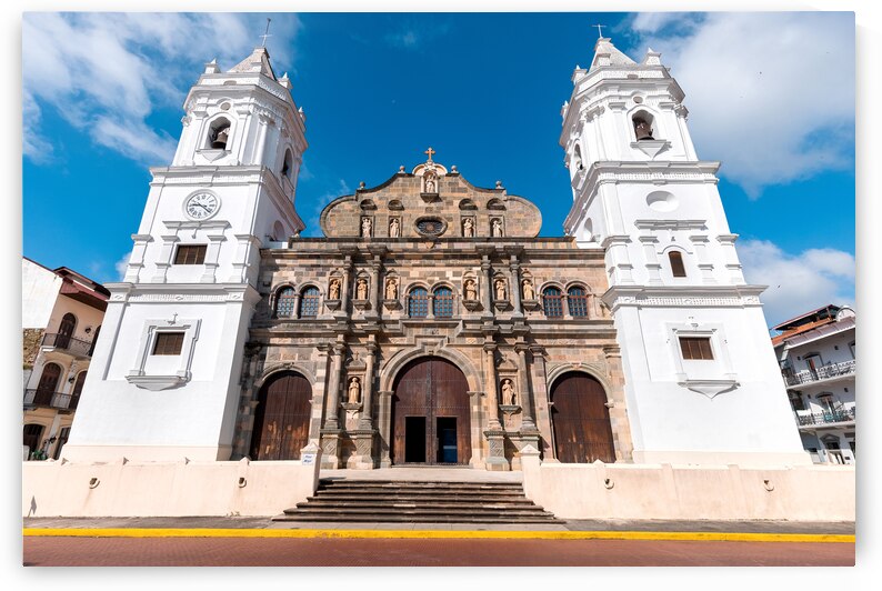Panama Panama City historic center Casco Viejo Metropolitan Cathedral Basilica of Santa Maria by Elijah Lovkoff