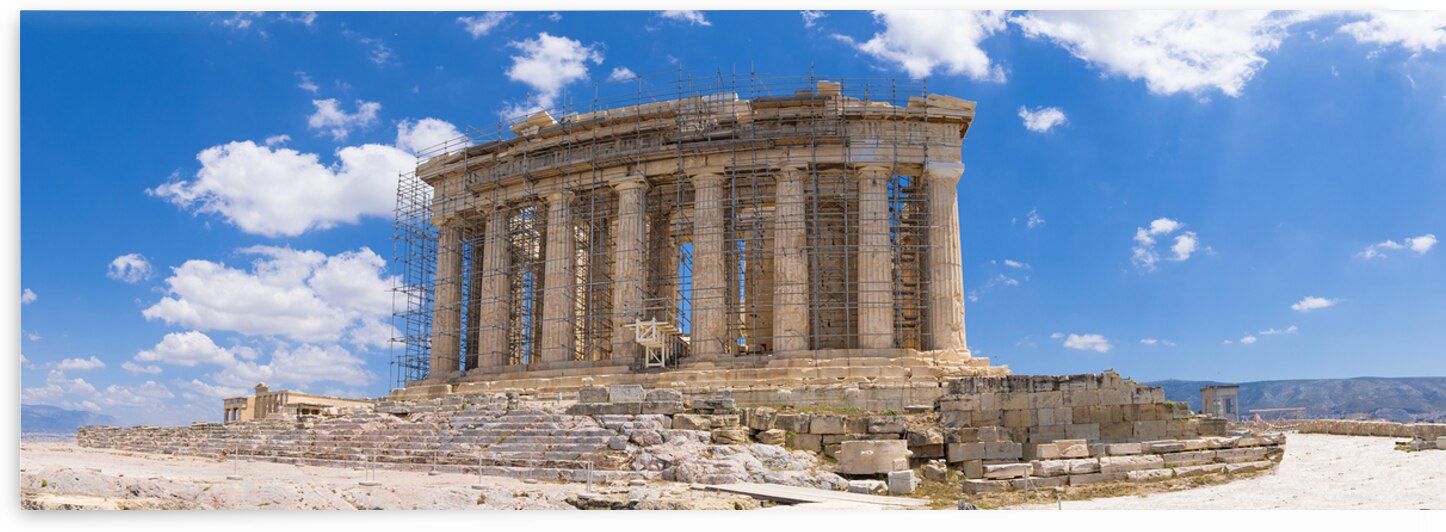 Greece Ancient landmark citadel Acropolis in Athens a UNESCO site by Elijah Lovkoff