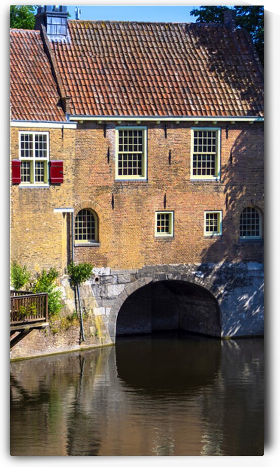 Rotterdam historic old town harbour Delfshaven tourist attraction and place for restaurants and cafes by Elijah Lovkoff
