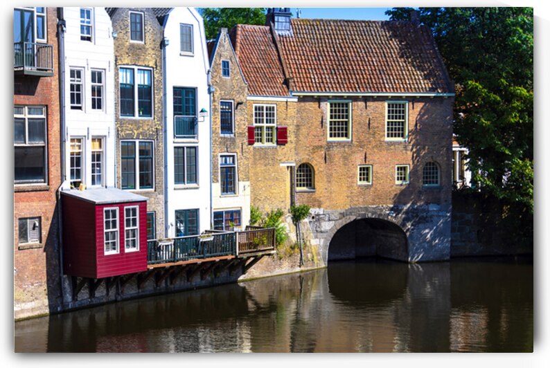Rotterdam historic old town harbour Delfshaven tourist attraction and place for restaurants and cafes by Elijah Lovkoff