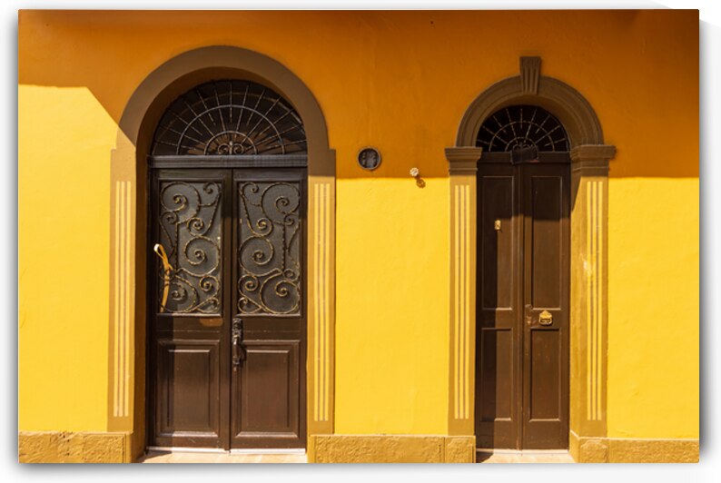 Panama Panama City historic center Casco Viejo colorful streets and colonial architecture by Elijah Lovkoff