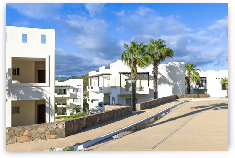 Mexico Los Cabos Luxury condos with scenic views of the city and sea shore by Elijah Lovkoff