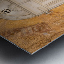 Israel Jerusalem old narrow streets of Nahlaot historic neighborhood with many small synagogues Metal print