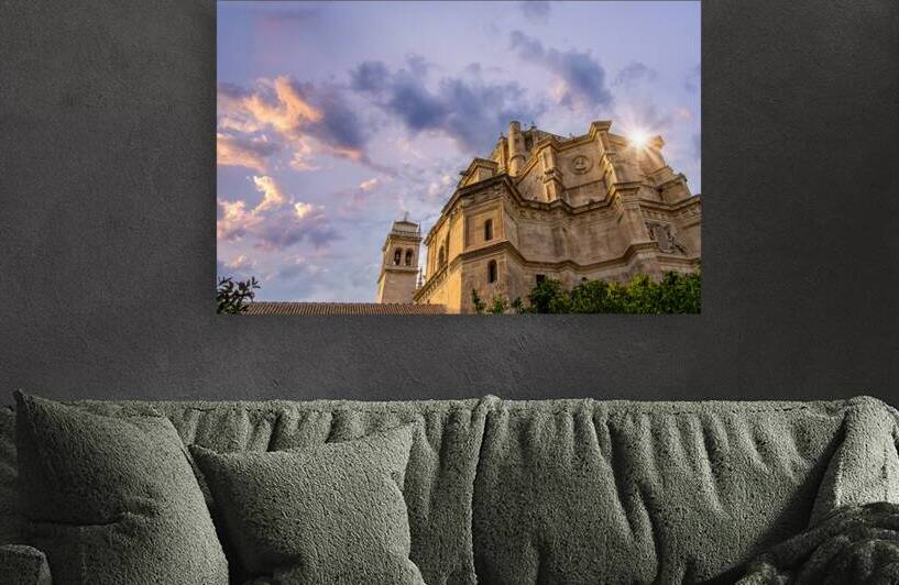 Famous San Jeronimo Monastery in a heart of Granada Historic city by Elijah Lovkoff