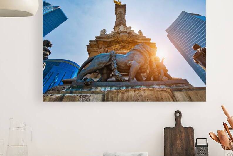 Angel of Independence monument Mexico City by Elijah Lovkoff